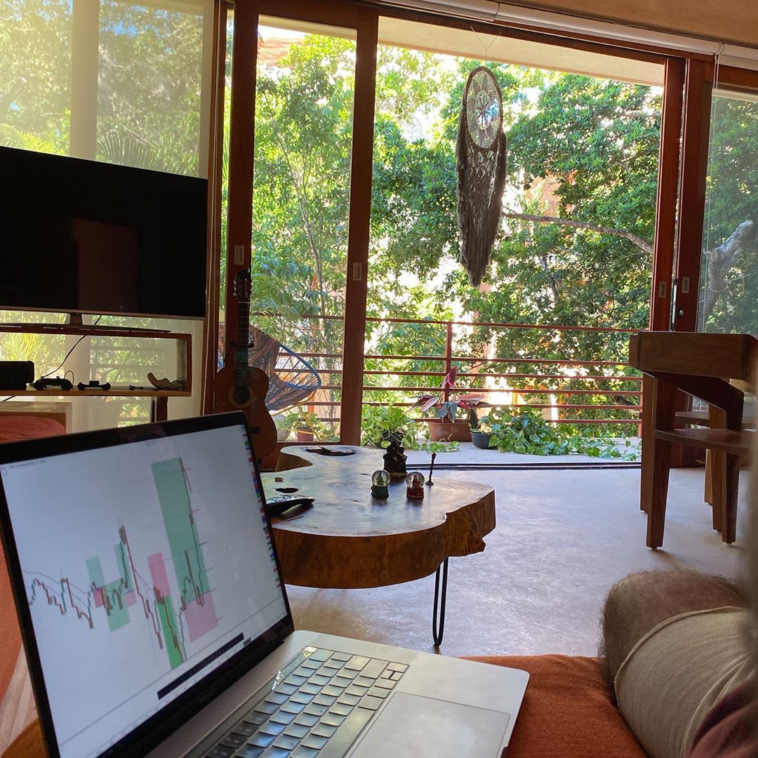 График TradingView в Instagram @hiramedina